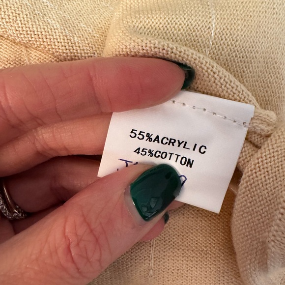 New! SET! QUEEN OF SPARKLES Cream & Rainbow Paillette Sequin Skirt + Sweater Set - Picture 9 of 9